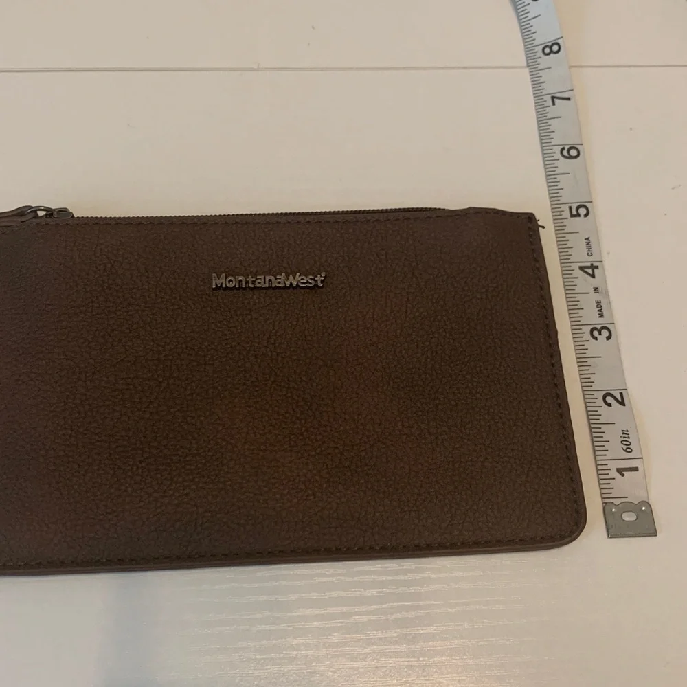 Montana West Brown Wristlet